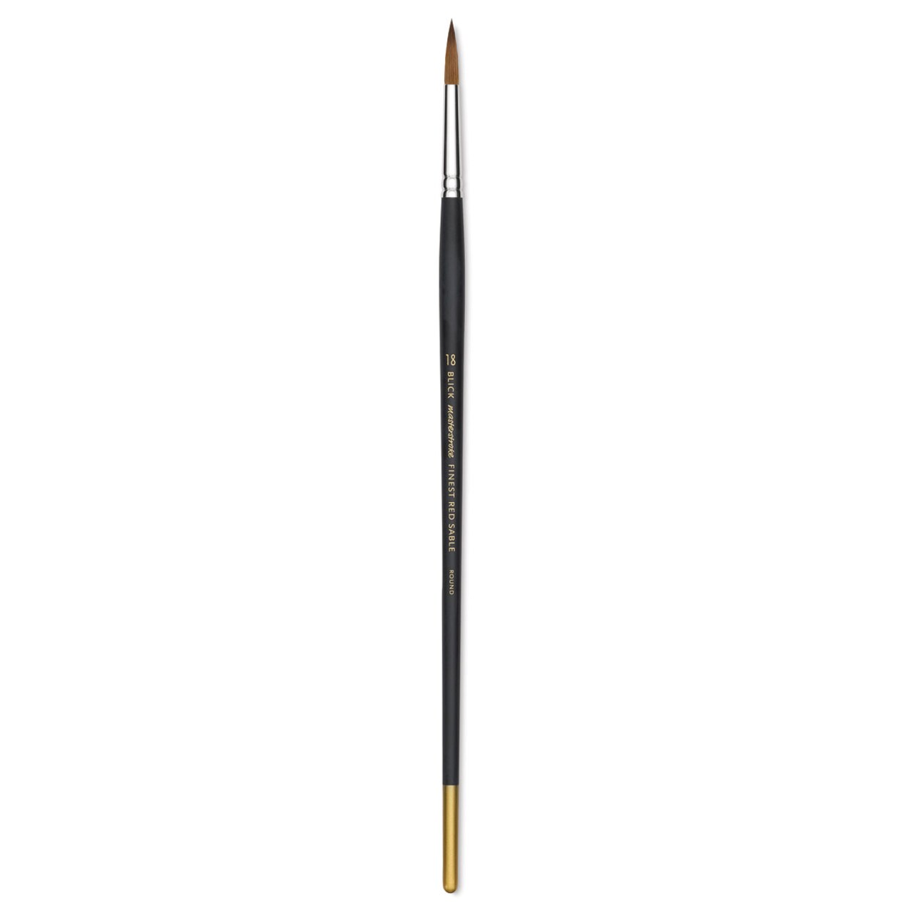 Blick Masterstroke Finest Red Sable Brush - Round, Size 18, Long Handle